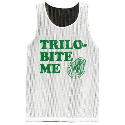 Trilobite Me Funny Paleontologist Mesh Reversible Basketball Jersey Tank