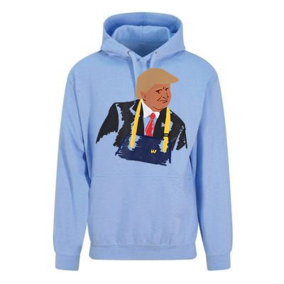 Trump Making Fries 2024 Unisex Surf Hoodie