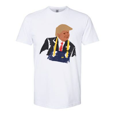 Trump Making Fries 2024 Softstyle® CVC T-Shirt