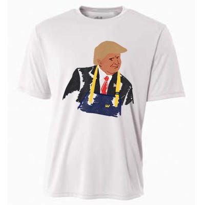 Trump Making Fries 2024 Cooling Performance Crew T-Shirt