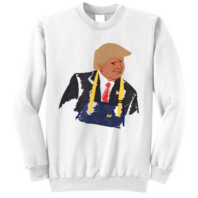 Trump Making Fries 2024 Sweatshirt