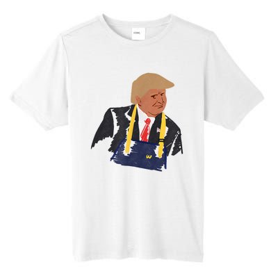 Trump Making Fries 2024 Tall Fusion ChromaSoft Performance T-Shirt