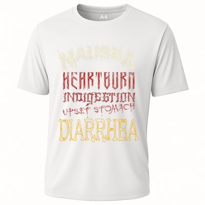 Thrash Metal Funny Heavy Nausea Heartburn Concert Performance Shirt