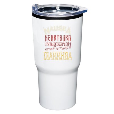 Thrash Metal Funny Heavy Nausea Heartburn Concert Tumbler