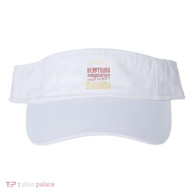 Thrash Metal Funny Heavy Nausea Heartburn Concert Visor
