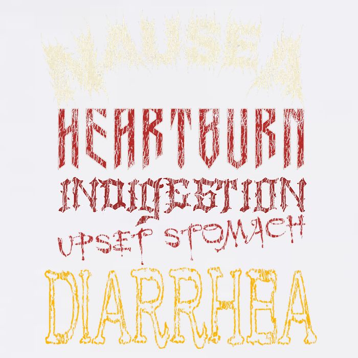 Thrash Metal Funny Heavy Nausea Heartburn Concert Wool Snapback Cap