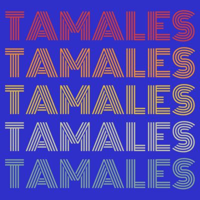 Tamales Mexican Foodie Retro Style National Tamale Day Gift T-Shirt