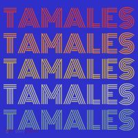 Tamales Mexican Foodie Retro Style National Tamale Day Gift Tall T-Shirt