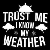 Trust Me Funny Weather Meteorologist Impact Tech Backpack