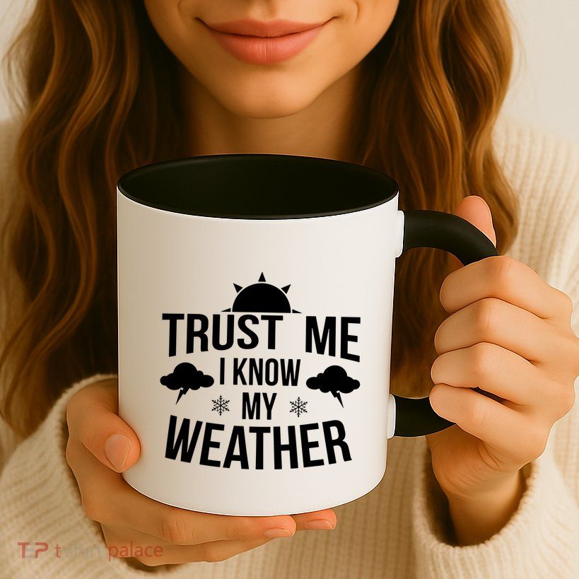 Trust Me Funny Weather Meteorologist Mug