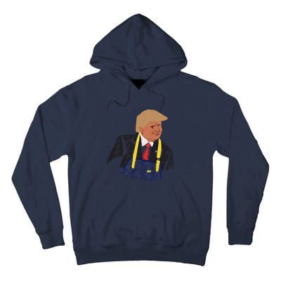 Trump Making Fries 2024 Tall Hoodie