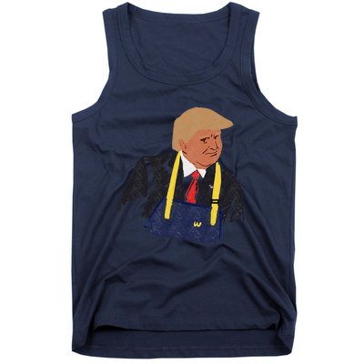 Trump Making Fries 2024 Tank Top