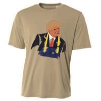 Trump Making Fries 2024 Cooling Performance Crew T-Shirt