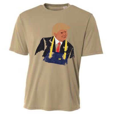 Trump Making Fries 2024 Cooling Performance Crew T-Shirt