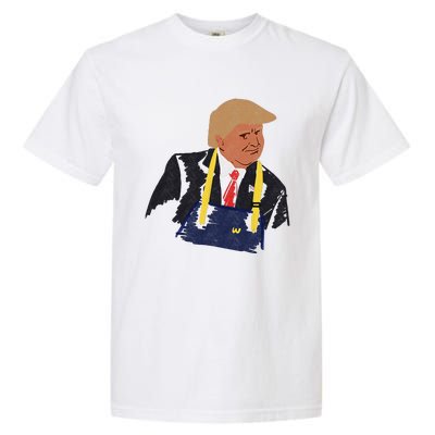 Trump Making Fries 2024 Garment-Dyed Heavyweight T-Shirt