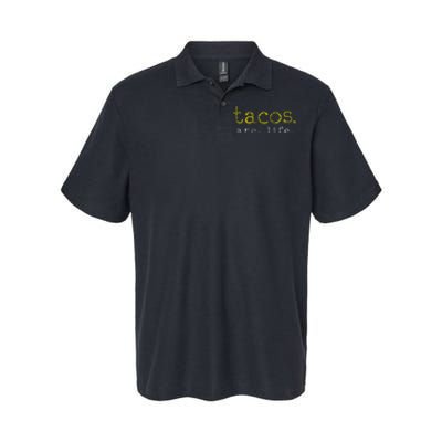 Taco Mexican Food Gift Taco Lover Softstyle Adult Sport Polo