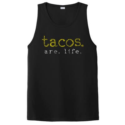 Taco Mexican Food Gift Taco Lover PosiCharge Competitor Tank