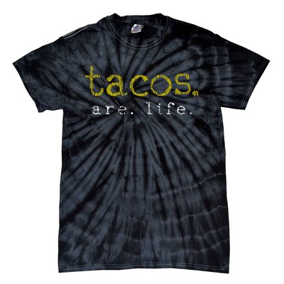 Taco Mexican Food Gift Taco Lover Tie-Dye T-Shirt