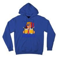 Trump Merica Funny Trump Patriot Funny 4th Of July Gift Tall Hoodie