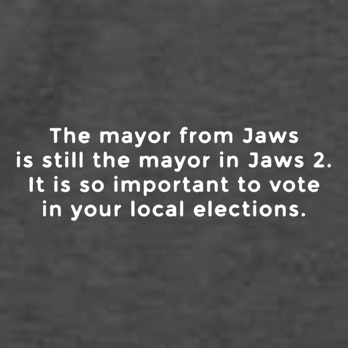 The Mayor From Jaws Is Still The Mayor In Jaws 2 Vector Backpack