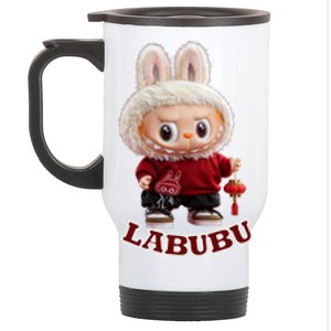 The Monsters Funny Stylish Labubu Cute Stainless Steel Travel Mug