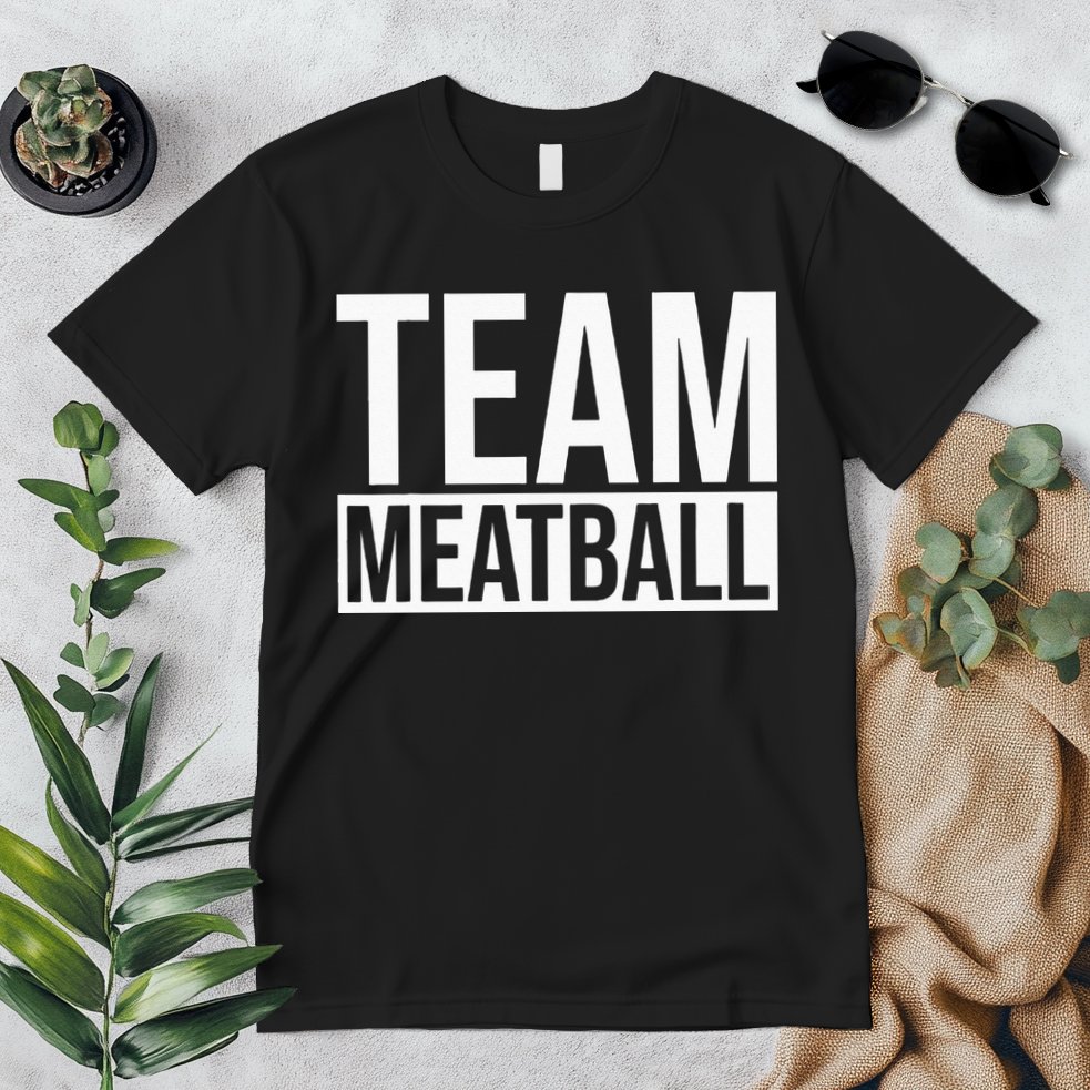 Team Meatball Funny Meatball Maker Lover Premium T-Shirt