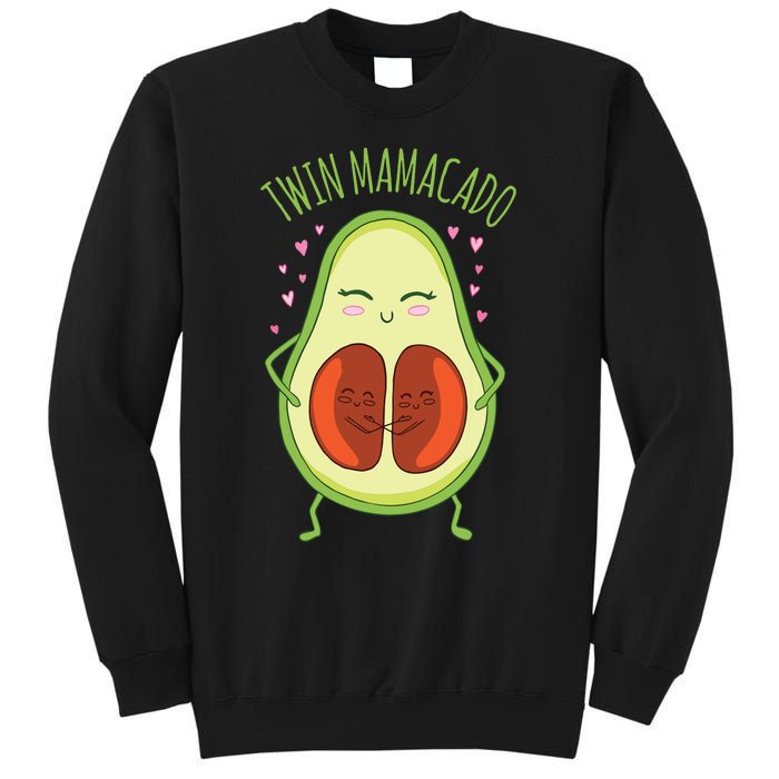 Twin Mamacado Funny Avocado Sweatshirt