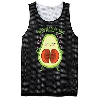 Twin Mamacado Funny Avocado Mesh Reversible Basketball Jersey Tank