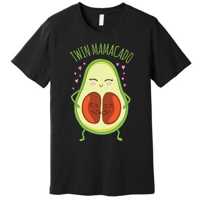 Twin Mamacado Funny Avocado Premium T-Shirt