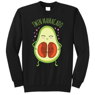 Twin Mamacado Funny Avocado Tall Sweatshirt