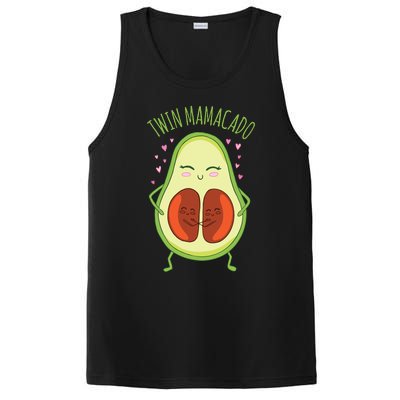 Twin Mamacado Funny Avocado PosiCharge Competitor Tank