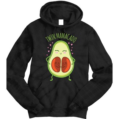 Twin Mamacado Funny Avocado Tie Dye Hoodie