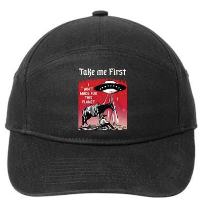 Take Me First 7-Panel Snapback Hat