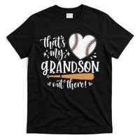 That's My Grandson Out There Baseball Grandma Mother's Day T-Shirt