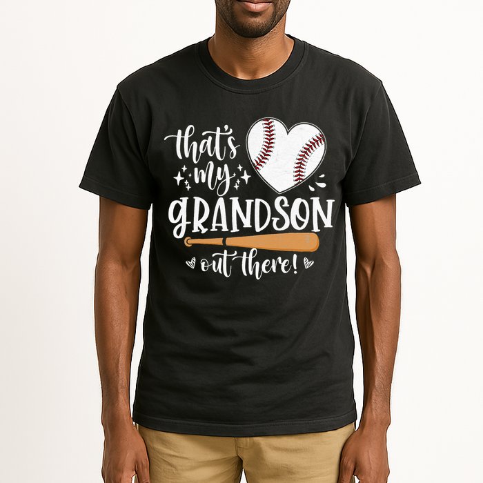 That's My Grandson Out There Baseball Grandma Mother's Day Tall T-Shirt