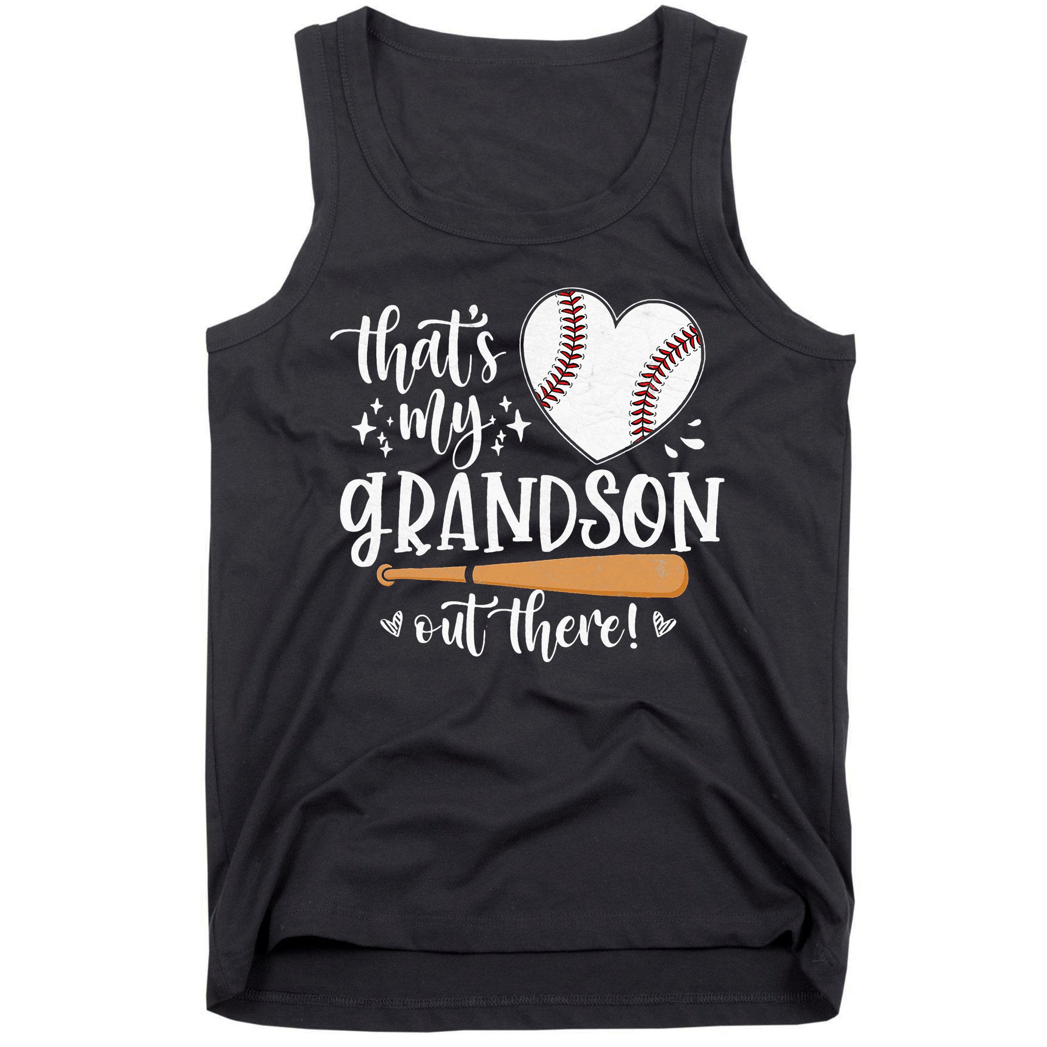 That's My Grandson Out There Baseball Grandma Mother's Day Tank Top