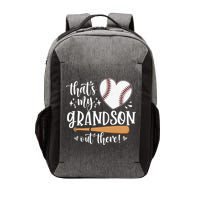 That's My Grandson Out There Baseball Grandma Mother's Day Vector Backpack