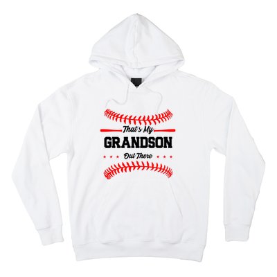 ThatS My Grandson Out There Wo Baseball Grandma Hoodie