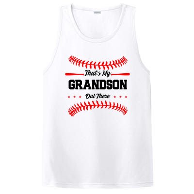 ThatS My Grandson Out There Wo Baseball Grandma PosiCharge Competitor Tank