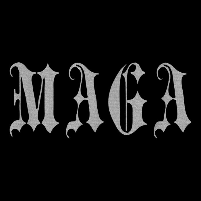 Trump Maga Gothic Drawstring Bag