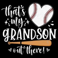 That's My Grandson Out There Baseball Grandma Mother's Day Cooling Performance Crew T-Shirt