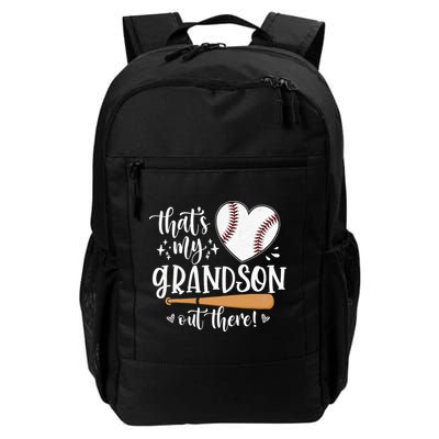That's My Grandson Out There Baseball Grandma Mother's Day Backpack