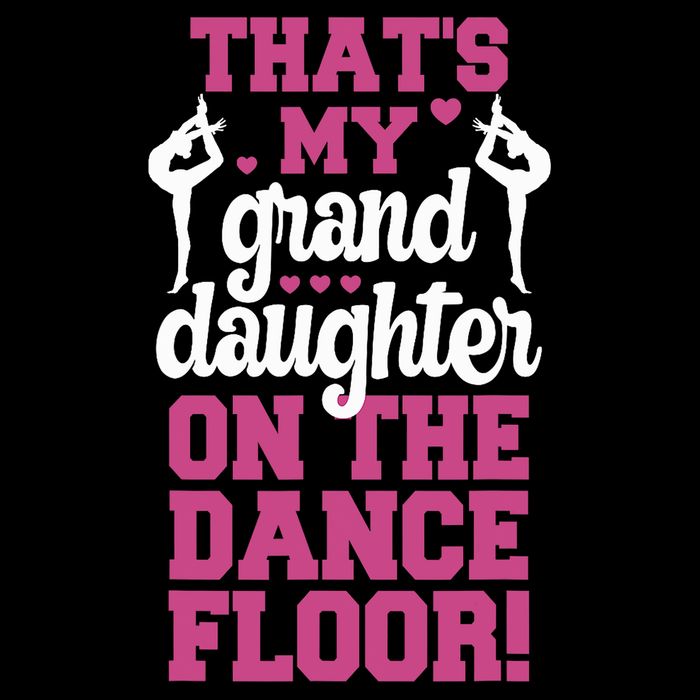ThatS My Granddaughter On The Dance Floor Cooling Performance Crew T-Shirt