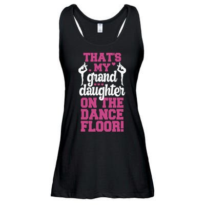 ThatS My Granddaughter On The Dance Floor Ladies Essential Flowy Tank