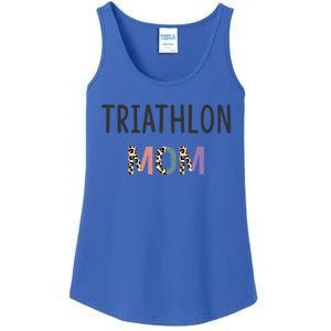 Triathlon Mom Gift Triathlete Gift Funny Triathlon Gift Ladies Essential Tank