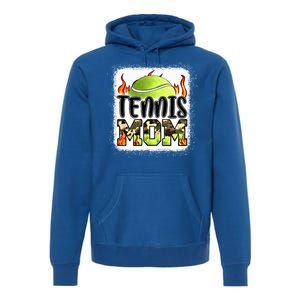 Tennis Mom Gift Camouflage Tennis Mom Gift Premium Hoodie