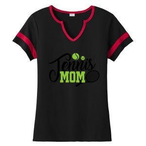 Tennis Mom Gift For Tennis Playing Mom Gift Tennis Gift Ladies Halftime Notch Neck Tee