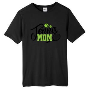 Tennis Mom Gift For Tennis Playing Mom Gift Tennis Gift Tall Fusion ChromaSoft Performance T-Shirt