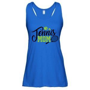 Tennis Mom Gift For Tennis Playing Mom Gift Tennis Gift Ladies Essential Flowy Tank