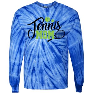 Tennis Mom Gift For Tennis Playing Mom Gift Tennis Gift Tie-Dye Long Sleeve Shirt